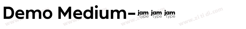 Demo Medium字体转换 Demo Medium字体转换